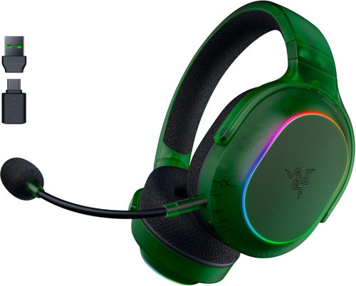 Barracuda X Phantom Green Edition - Kablosuz Çoklu Platform Oyun Kulaklığı (285G, Triforce 40M