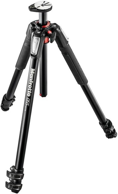 Mt055Xpro3 055 Alüminyum Tripod (3 Segment Dahil), Siyah