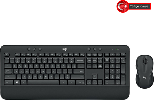 LOGITECH MK540, 920-008687, Kablosuz, Türkçe Q, Klavye Mouse Set