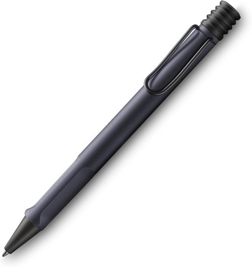 Safari Tükenmez Kalem Metal Klips Steel Black