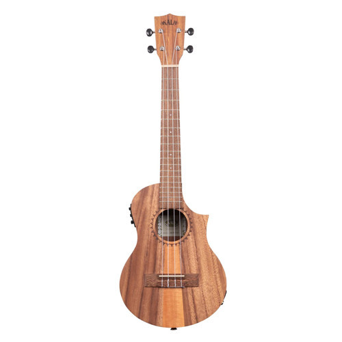 Teak Tri-Top Cutaway Tenor Elektro Ukulele
