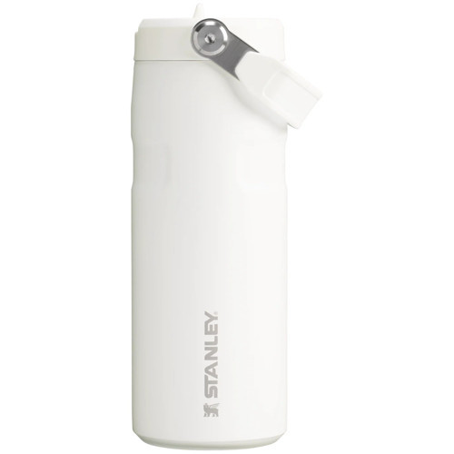 The IceFlow Flip Straw 2.0 Pipetli Termos 0.47 LT (16 OZ) - Frost