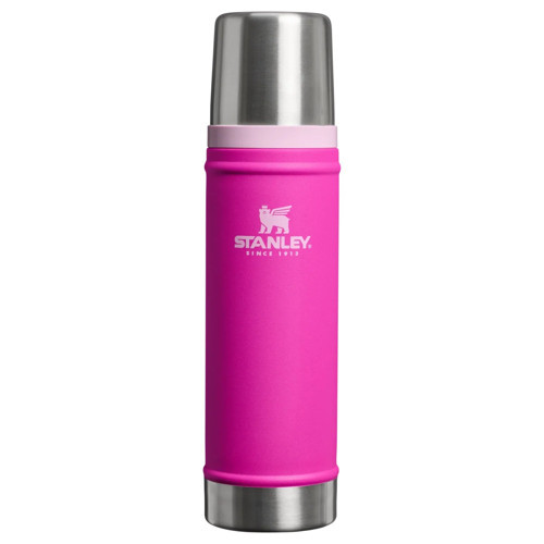 Klasik Vakumlu Paslanmaz Çelik Termos 0,60 Lt (20 OZ) - Violet Blossom