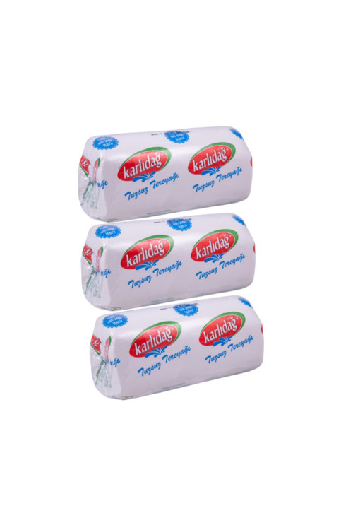 Rulo Tuzsuz Tereyağı 3×1000 g (3 kg) Doğal & Katkısız