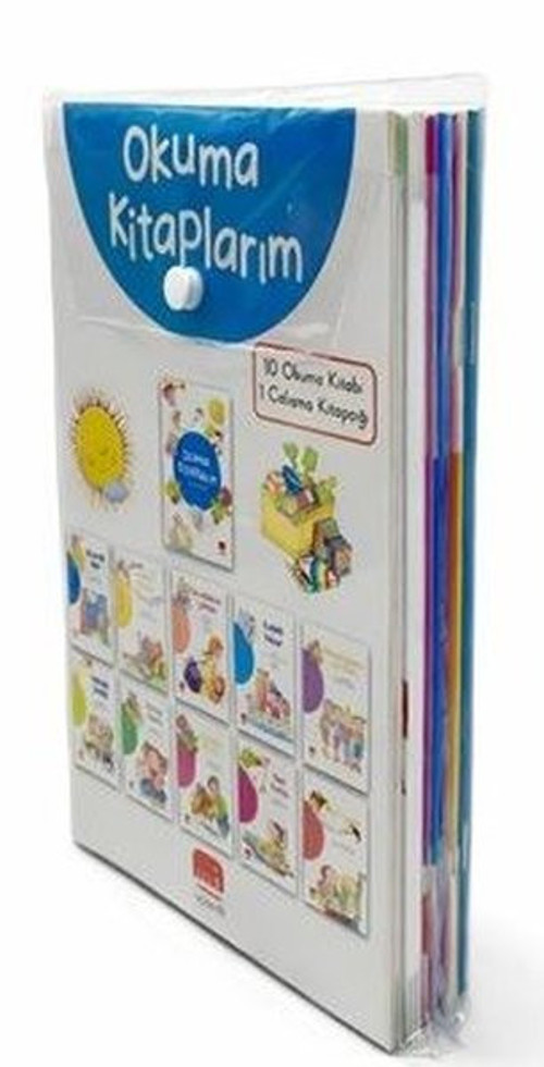 Okuma Kitaplarım + 1 Çalışma Kitapçığı Seti - 10 Kitap Takım