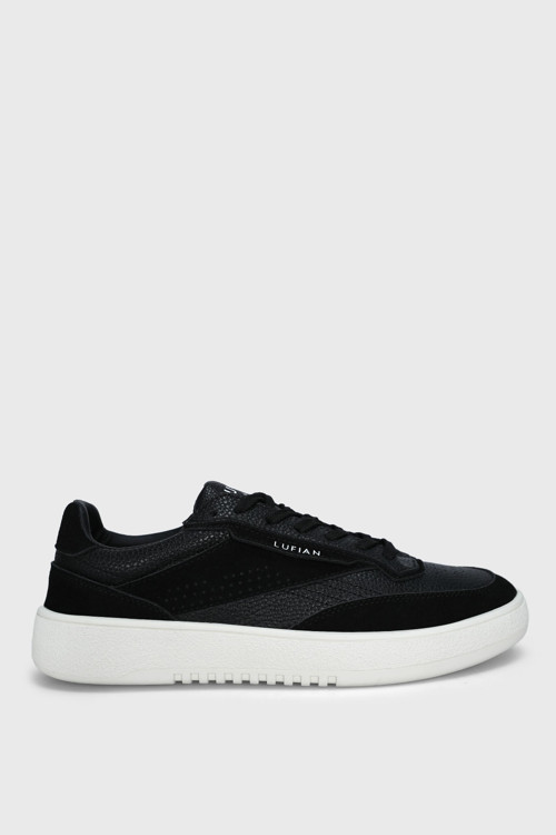 Isaac Erkek Deri Sneaker Ayakkabı Siyah