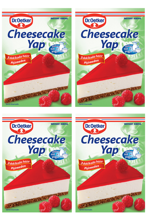 Cheesecake Yap 222 gr x 4 Adet