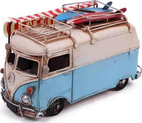Dekoratif Metal Minibüs Çerçeveli,Kalemlik Tenteli