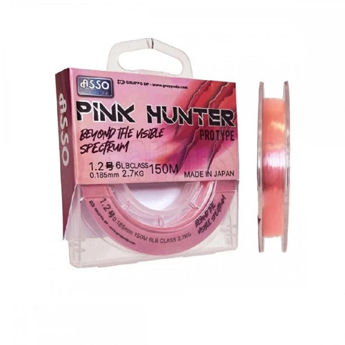 Pınk Hunter Flourocarbon Misina 0,37Mm 150Mt