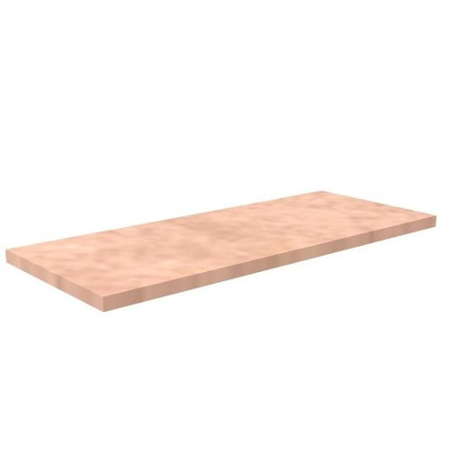 1 Adet Ham Mdf Ahşap Raf - Depo Rafı Hafif Rack Ahşap Rafı 50x90 cm