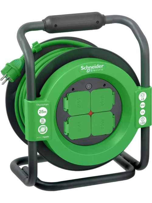 THORSMAN KLASİK TİP TOPRAKLI KABLO MAKARASI IP44 3X2,5MM 25 MT