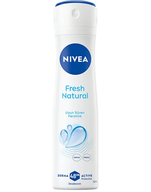 Kadın Sprey Deodorant Fresh Natural 48 Saat Deodorant Koruma 150 ml