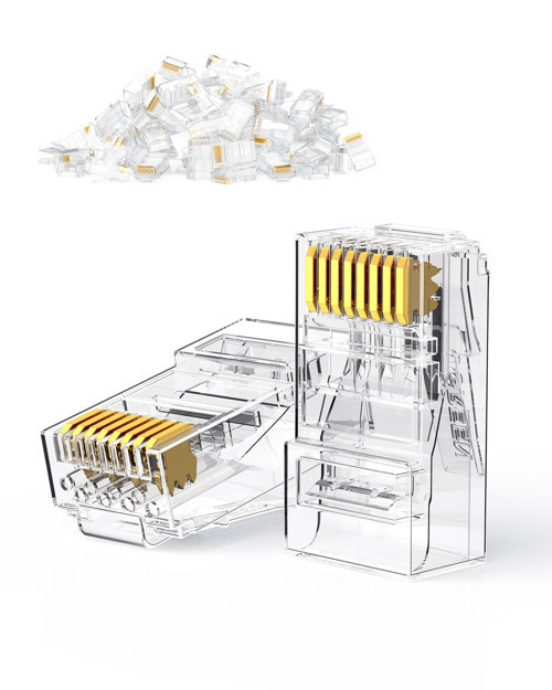 Cat6 RJ45 Konnektör 100’lü Paket, 60558