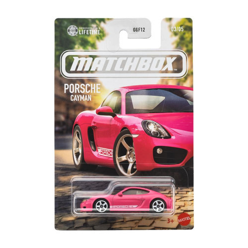 Matchbox Temalı Arabalar - PORSCHE CAYMAN JJR57-GGF12