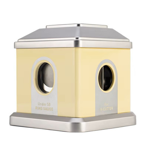 FIREBIRD DESTKOP WHITE-GREY MASA TİPİ PURO MAKASI 4 FARKLI KESİCİ BÖLMELİ JF-J73-4 BEYAZ