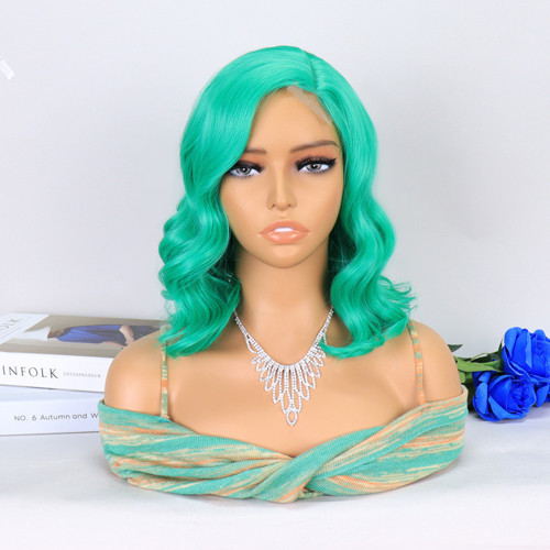Miku Design Açık Yeşil Yan Tül Peruk