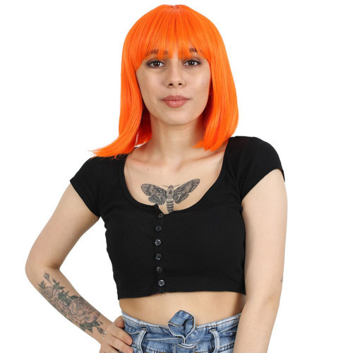 Miku Design Küt Kahküllü Fiber Sentetik Peruk / Tcu