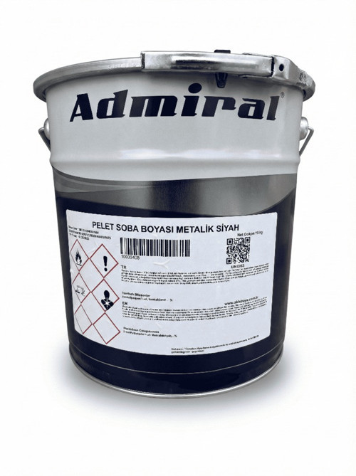 Pelet Soba Boyası Metalik Siyah 15 Kg