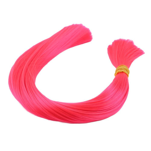 Miku Design Neon Pembe Renkli Sentetik Boğum Saç / 1Kg