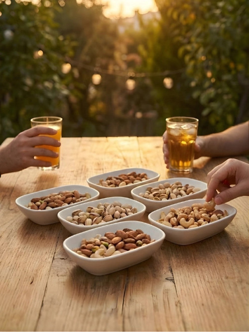 14 cm Kare Kayık Tabak | Çerez, Meze, Kahvaltılık