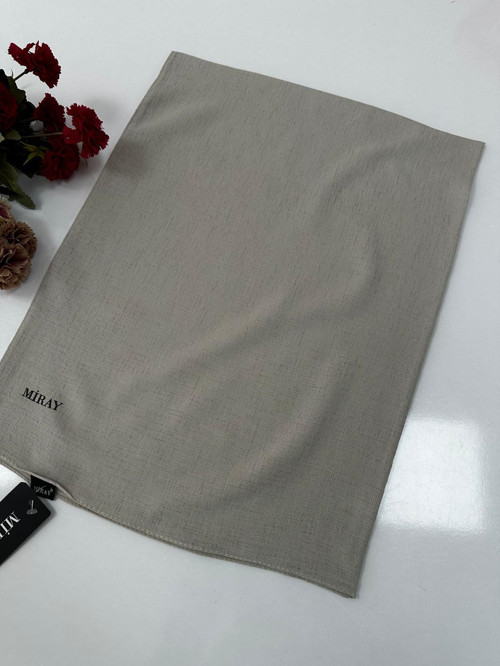 Romeo Pamuk Keten Şal Renk: Taş VDM0118