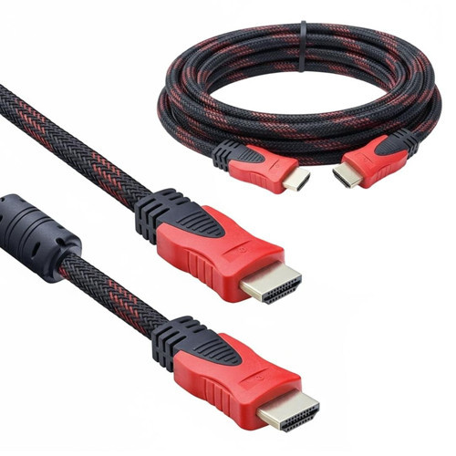 PM-3202 5 Metre Yüksek Hızlı 1.4V HDMI Kablosu 1080p-4K-3D Dayanıklı Örgülü Dış Kılıf