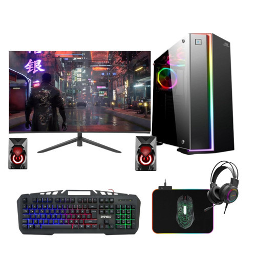 Gaming Pc intel i5 12500 32Gb Ddr4 1Tb M2 Nvme 8Gb Rtx5060Ti 27" 165Hz Oyun Bilgisayarı