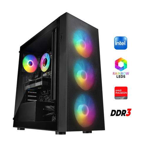 Gaming Pc intel i5 2500 (2.Nesil) 8Gb Ddr3 256Gb Ssd 4Gb Rx550 Oyun Bilgisayarı