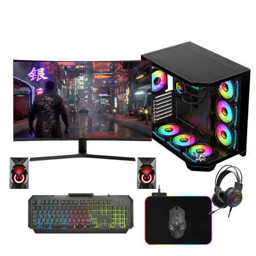 Gaming Pc intel i5 13500 32Gb Ddr5 1Tb M2 Nvme 8Gb Rtx5060Ti 31.5" 165Hz Oyun Bilgisayarı