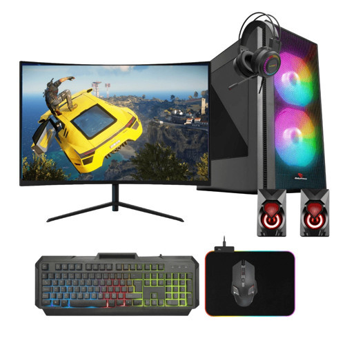 Gaming Pc intel i5 4440 (4.Nesil) 8Gb Ddr3 256Gb Ssd 4Gb Gt730 23.8" Oyun Bilgisayarı