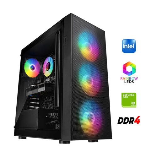 Gaming Pc intel i5 9400 (9.Nesil) 16Gb Ddr4 512Gb M2 Nvme 4Gb Gtx1050Ti Oyun Bilgisayarı