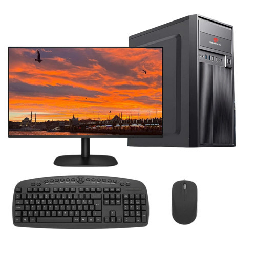 Ofis Pc intel i5 12500 16Gb Ddr4 512Gb M2 Nvme O/B 27" Masaüstü Bilgisayar