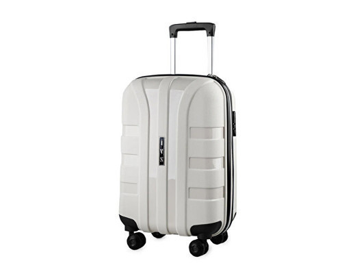 Bej Siyah Valiz Orta Boy Orta Boy Seyahat Çantası PP1010-121-M Bej