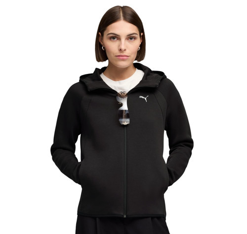 691898-01 Puma Evostrıpe Full-Zip Hoodie Dk Kadın Ceket Siyah