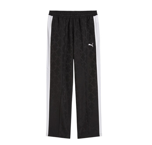 634399-01 Puma T7 Track Pants Woven Erkek Eşofman Altı Siyah