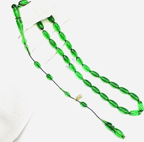 Ömer Daş Usta İmzalı Sikkeli Beyzi Model Sistemli 6-13mm Blok Zar - Ateş Kehribar Tesbih