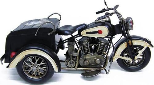 Metal Motorsiklet Biblo Dekoratif Hediyelik
