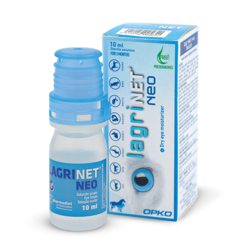 Lagrinet Neo 10 ml | Kedi & Köpek Kuru Göz ve Kornea Bakım Damlası (Hyaluronik Asit)