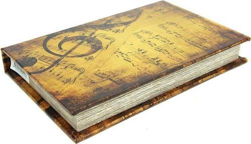 Kutu Kitap Nota Kitap Kutusu Dekoratif Hediyelik