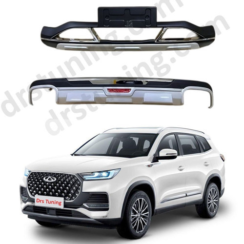 Chery Tiggo 8 Pro Max 2024+ Sonrası Ön Arka Koruma Difüzör (İthal)