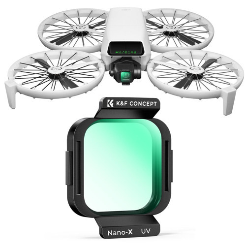 DJI Flip Uyumlu UV Fitresi - Çok katmanlı HD Optik