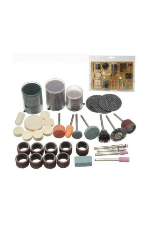 Mager 105 Parça Taşlama Zımpara Dremel Gravür Oyma Aksesuar Set