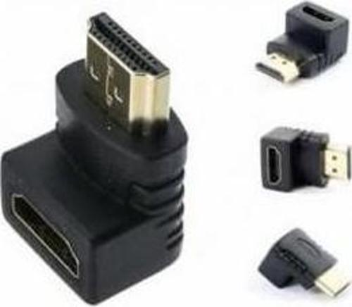 Hdmi Erkek-Dişi Dikey 90 Çevirici