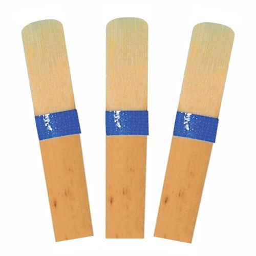 BHS075 Klarnet Kamış 3 Adet 0,75 No Mavi Kuşak Hot And Swing Rigotti