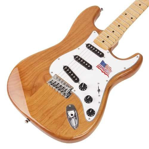 Stratocaster Elektro Gitar SST/ALDER/NA Naturel