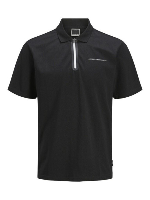 Jack Jones Fusıon Pıque Fermuarlı Polo Yaka Erkek Tişört 12273127