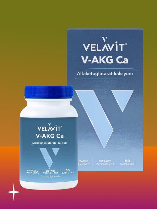 Longevity V-AKG-Ca 60 kapsül