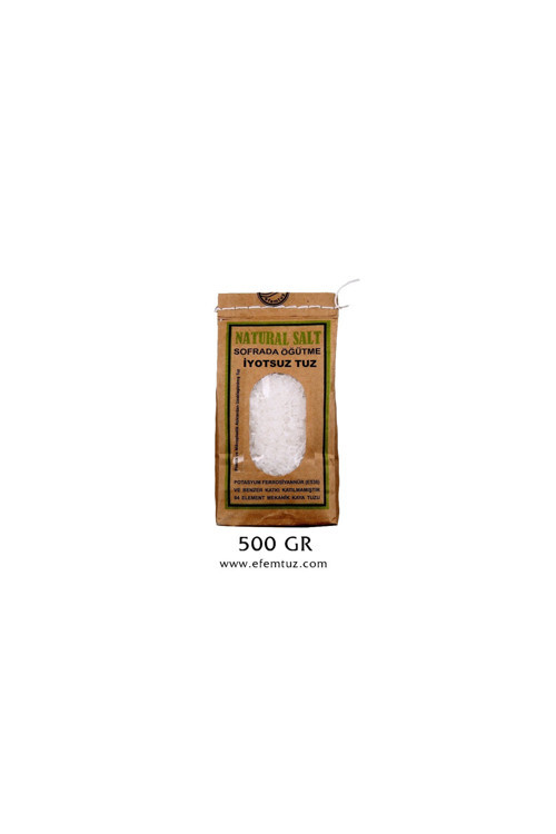 Sofrada Öğütme Iyotsuz Kaya Tuzu - Natural Salt -3 Adet