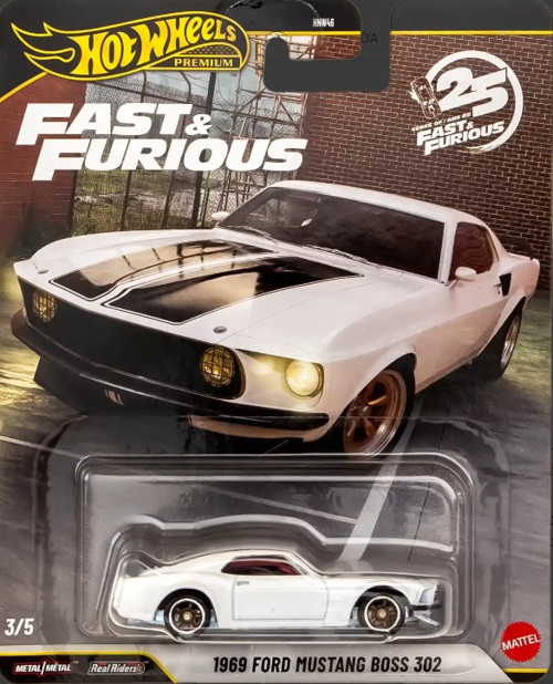 Premium Fast & Furious 1969 Ford Mustang Boss 302 JHW72