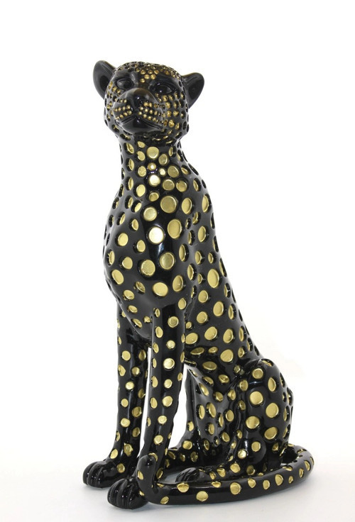 Polyester Jaguar Figürü